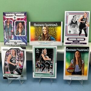 Sabrina Ionescu lot of 6 (NY Liberty)